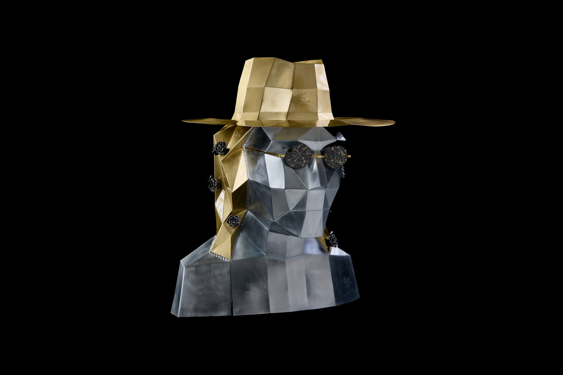 Sculpture Marc Veyrat - Citation - Antoine Saint